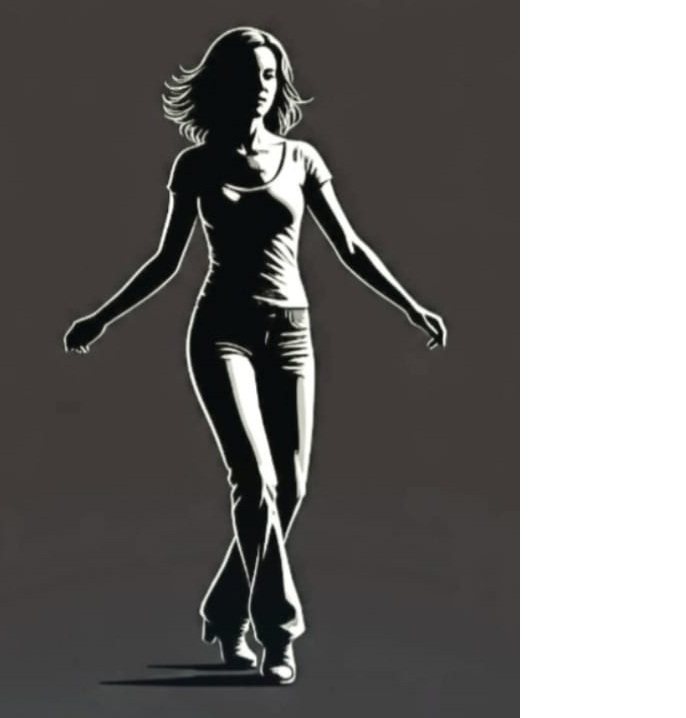 Bild von einer Linedancerin